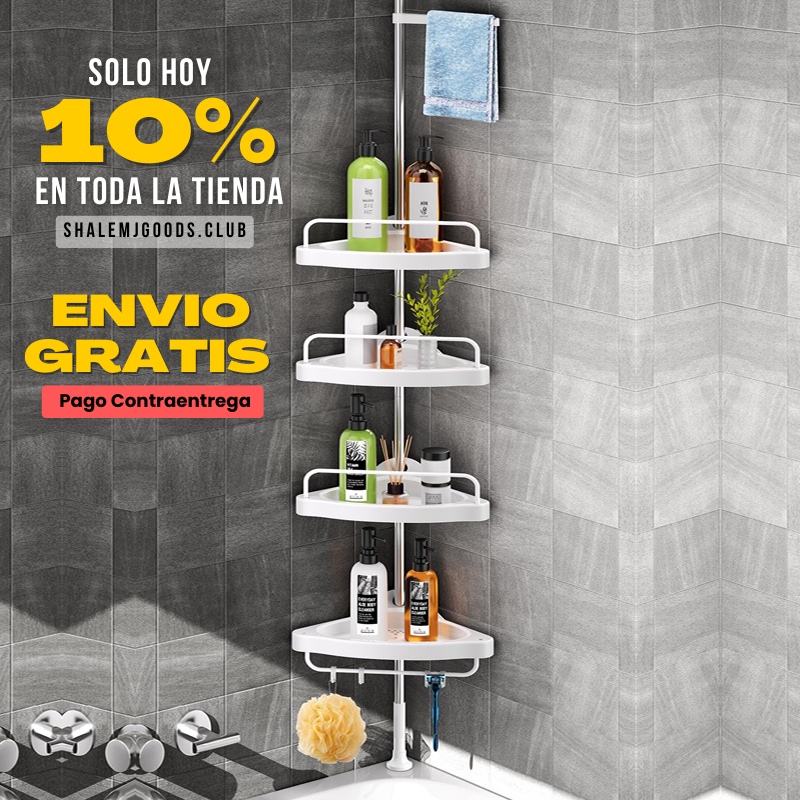 ESQUINERO ORGANIZADOR DE BAÑO